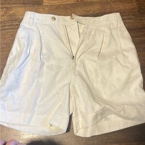 Madewell Clarke linen blend shorts